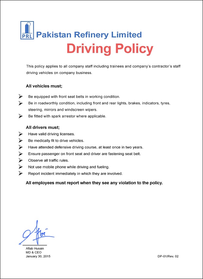 Driving Policy